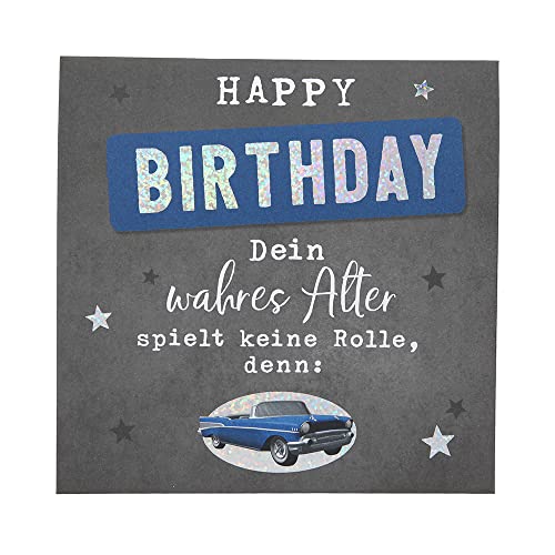 Depesche 0011694-041 Pop-up Glückwunschkarte zum Geburtstag, Klappkarte mit Musik, Lichtelementen und einem originellen Spruch, Geburtstagskarte inkl. Umschlag, Format 15,5 x 15,5 cm Depesche 0011694-041 Pop-up Glückwunschkarte zum Geburtstag, Klappkarte mit Musik, Lichtelementen und einem originellen Spruch, Geburtstagskarte inkl. Umschlag, Format 15,5 x 15,5 cm von Depesche
