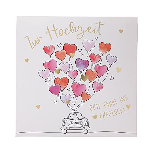 Depesche 0011694-044 Pop-up Glückwunschkarte zur Hochzeit Klappkarte mit Musik, Lichtelementen und einem originellen Spruch, Geburtstagskarte inkl. Umschlag, Format 15,5 x 15,5 cm Depesche 0011694-044 Pop-up Glückwunschkarte zur Hochzeit Klappkarte mit Musik, Lichtelementen und einem originellen Spruch, Geburtstagskarte inkl. Umschlag, Format 15,5 x 15,5 cm von Depesche