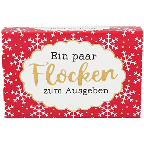 Depesche 10787 Weihnachtsgeldschachtel Designers Best mit Geldbrief, ca. 8,3 x 5,5 x 1,8 cm, Sortiert von Depesche