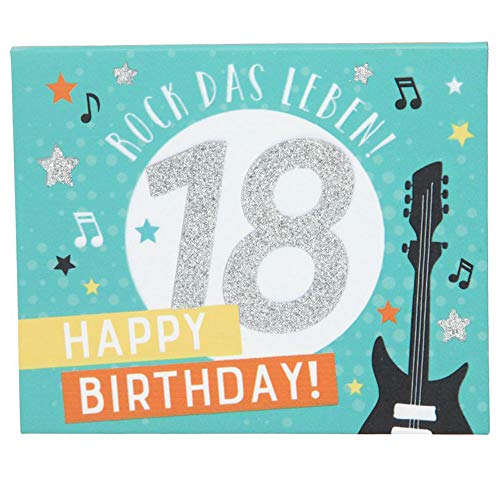 Depesche 11145-001 Wunscherfüller Soundbox zum 18. Geburtstag, mit Melodie und Geldbrief, ca. 11,2 x 9,5 x 3,5 cm Depesche 11145-001 Wunscherfüller Soundbox zum 18. Geburtstag, mit Melodie und Geldbrief, ca. 11,2 x 9,5 x 3,5 cm von Depesche