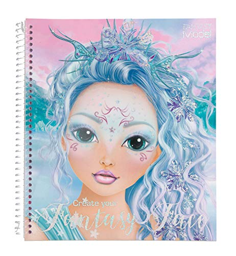 Depesche 11240 TOPModel Fantasy - Malbuch Create your Fantasy Face, Ausmal-Buch mit 40 Seiten, 3 Schablonen und 1 Bogen mit Stickern, ca. 24 x 21,8 x 1,8 cm groß Depesche 11240 TOPModel Fantasy - Malbuch Create your Fantasy Face, Ausmal-Buch mit 40 Seiten, 3 Schablonen und 1 Bogen mit Stickern, ca. 24 x 21,8 x 1,8 cm groß von Depesche