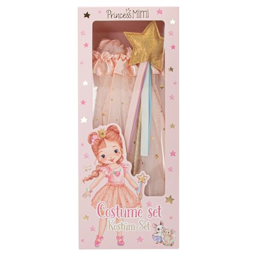 Depesche 12797 Princess Mimi - Kostüm-Set aus Tüllrock und Zauberstab, in Rosa und mit Glitzer, mit Gummizug für die Größen 104 - 122 cm Depesche 12797 Princess Mimi - Kostüm-Set aus Tüllrock und Zauberstab, in Rosa und mit Glitzer, mit Gummizug für die Größen 104 - 122 cm von Depesche