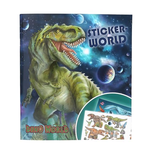 Depesche 13208 Dino World Galaxy - Stickerbuch mit 20 Seiten zum Gestalten Cooler Dino Motive, inklusive 3 Doppelseiten Sticker Depesche 13208 Dino World Galaxy - Stickerbuch mit 20 Seiten zum Gestalten Cooler Dino Motive, inklusive 3 Doppelseiten Sticker von Depesche