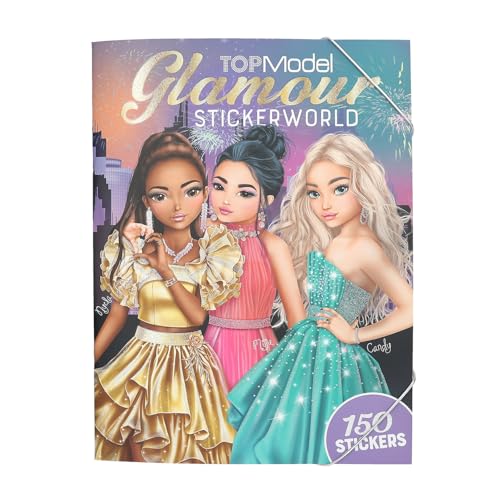 Depesche 13232 TOPModel Glamour - Stickerbuch mit 20 Seiten zum Gestalten schöner Model Motive, inklusive 3 Doppelseiten Sticker Depesche 13232 TOPModel Glamour - Stickerbuch mit 20 Seiten zum Gestalten schöner Model Motive, inklusive 3 Doppelseiten Sticker von Depesche