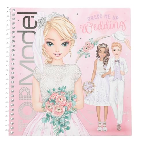 Depesche 13529 TOPModel Dress me Up - Malbuch Set mit 24 vorgedruckten Seiten zum Ausmalen, inkl. 11 Stickerbogen Depesche 13529 TOPModel Dress me Up - Malbuch Set mit 24 vorgedruckten Seiten zum Ausmalen, inkl. 11 Stickerbogen von Depesche