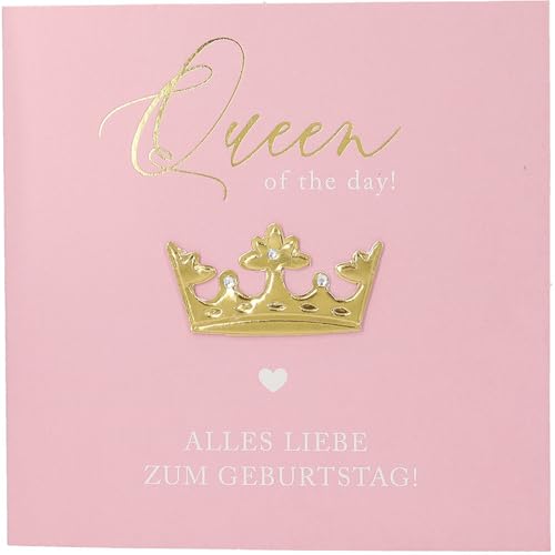 Depesche 13593.15 Klappkarte Paper Love Glückwunsch-Karte zum Geburtstag, mit passendem Spruch und bunten Designs, ohne Innentext, Klappkarte inkl. Umschlag von Depesche