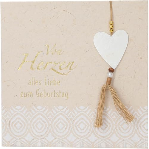 Depesche 13593.26 Klappkarte Paper Love Glückwunsch-Karte zum Geburtstag, mit passendem Spruch und bunten Designs, ohne Innentext, Klappkarte inkl. Umschlag von Depesche
