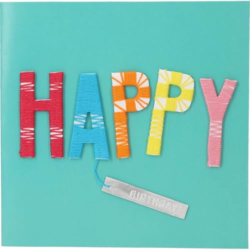Depesche 13593.28 Klappkarte Paper Love Glückwunsch-Karte zum Geburtstag, mit passendem Spruch und bunten Designs, ohne Innentext, Klappkarte inkl. Umschlag Depesche 13593.28 Klappkarte Paper Love Glückwunsch-Karte zum Geburtstag, mit passendem Spruch und bunten Designs, ohne Innentext, Klappkarte inkl. Umschlag von Depesche