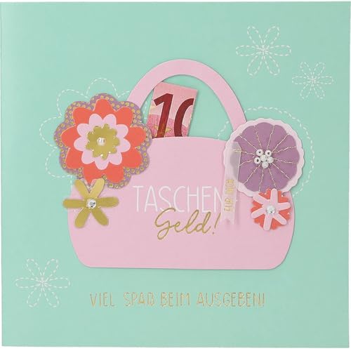 Depesche 13593.29 Klappkarte Paper Love Glückwunsch-Karte zum Geburtstag, mit passendem Spruch und bunten Designs, ohne Innentext, Klappkarte inkl. Umschlag von Depesche