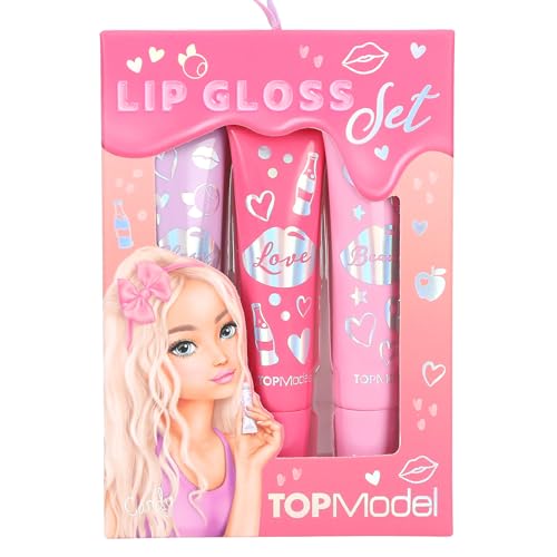 Depesche 13711 TOPModel - Lipgloss Set Beauty and Me, Set mit 3 Lipglossen in Rosa-Tönen, mit fruchtigem Duft Depesche 13711 TOPModel - Lipgloss Set Beauty and Me, Set mit 3 Lipglossen in Rosa-Tönen, mit fruchtigem Duft von Depesche