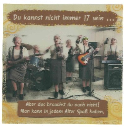 Depesche 3D Klappkarte 048b Du Kannst Nicht Immer 17 Sein Depesche 3D Klappkarte 048b Du Kannst Nicht Immer 17 Sein von Depesche