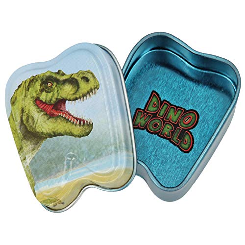 Depesche 5615 Blechdose Dino World, ca. 5,4 x 4,3 x 1,9 cm, Sortiert Depesche 5615 Blechdose Dino World, ca. 5,4 x 4,3 x 1,9 cm, Sortiert von Depesche