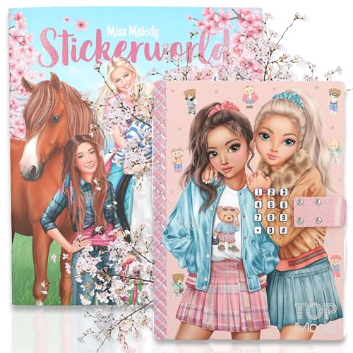 Depesche Miss Melody Stickerworld + TOPModel Geheimcode Tagebuch mit Sound TEAM TEDDY- Erlebe kreative Stickerabenteuer und sichere deine Geheimnisse im stylischen TEAM TEDDY Tagebuch Depesche Miss Melody Stickerworld + TOPModel Geheimcode Tagebuch mit Sound TEAM TEDDY- Erlebe kreative Stickerabenteuer und sichere deine Geheimnisse im stylischen TEAM TEDDY Tagebuch von Depesche