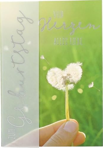 Emotions Klappkarte 1 Stück Geburtstagskarte 37/Zum Geburtstag Von Herzen alles Liebe Emotions Klappkarte 1 Stück Geburtstagskarte 37/Zum Geburtstag Von Herzen alles Liebe von Depesche