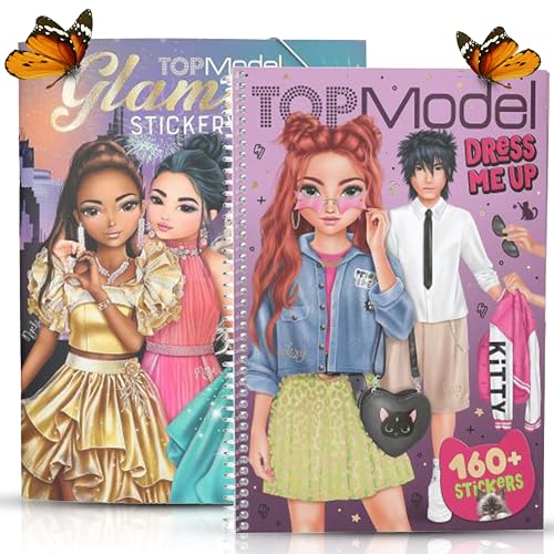 TOPModel Glamour Stickerworld und TOPModel Dress Me Up groß Rebel Kitty bieten kreativen Spaß für Fashion-Fans! TOPModel Glamour Stickerworld und TOPModel Dress Me Up groß Rebel Kitty bieten kreativen Spaß für Fashion-Fans! von Depesche