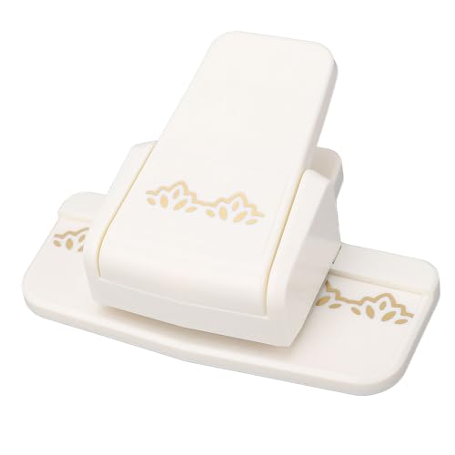 Depisuta Border Edge Craft Punch, Papier Punch Fancy Border Edge Blockblume Präge Punsch Handgefertigtes DIY -Geschenkkarten Puncher für Papierhandwerk Scrapbooking Hochzeitskarten (Typ 3) von Depisuta