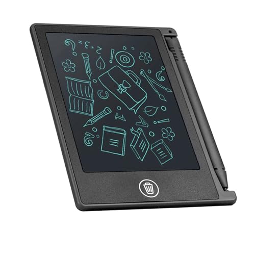 Depisuta Schreiben/Zeichenkarte für, 4,5 -Zoll -Kompakt Schreibtablet, Reminderliste Tablet (BLACK) von Depisuta