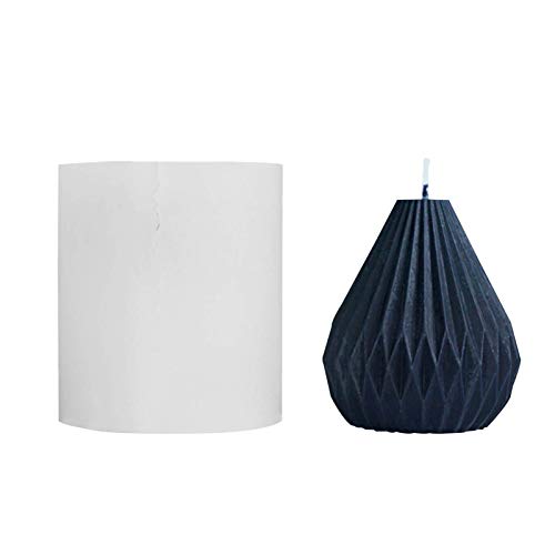 Dequate DIY Kerzenform - Rundes Silikon Kerzen-Gießform, DIY Birnen Kerzenform Für Heimwerker Kerzen Bastelzubehör Dequate DIY Kerzenform - Rundes Silikon Kerzen-Gießform, DIY Birnen Kerzenform Für Heimwerker Kerzen Bastelzubehör von Dequate