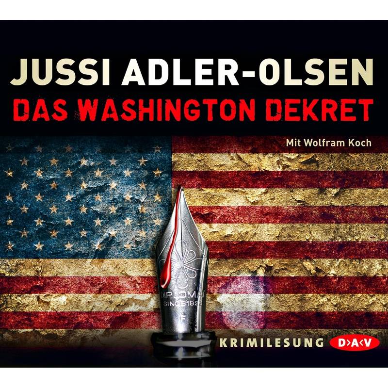 Das Washington-Dekret, 8 Cds - Jussi Adler-Olsen (Hörbuch) von Der Audio Verlag, DAV