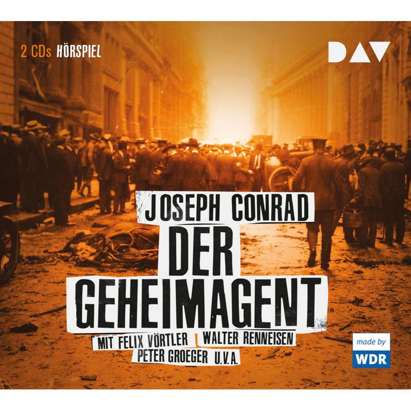 Der Geheimagent,2 Audio-Cds - Joseph Conrad (Hörbuch) von Der Audio Verlag, DAV