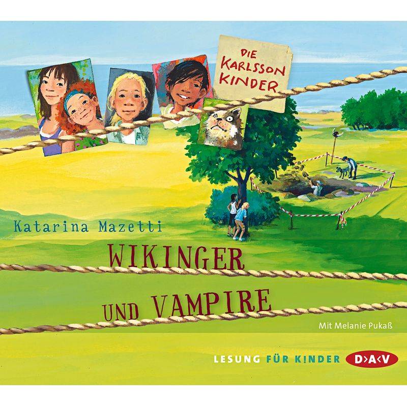 Die Karlsson-Kinder - 3 - Wikinger Und Vampire - Katarina Mazetti (Hörbuch) von Der Audio Verlag, DAV