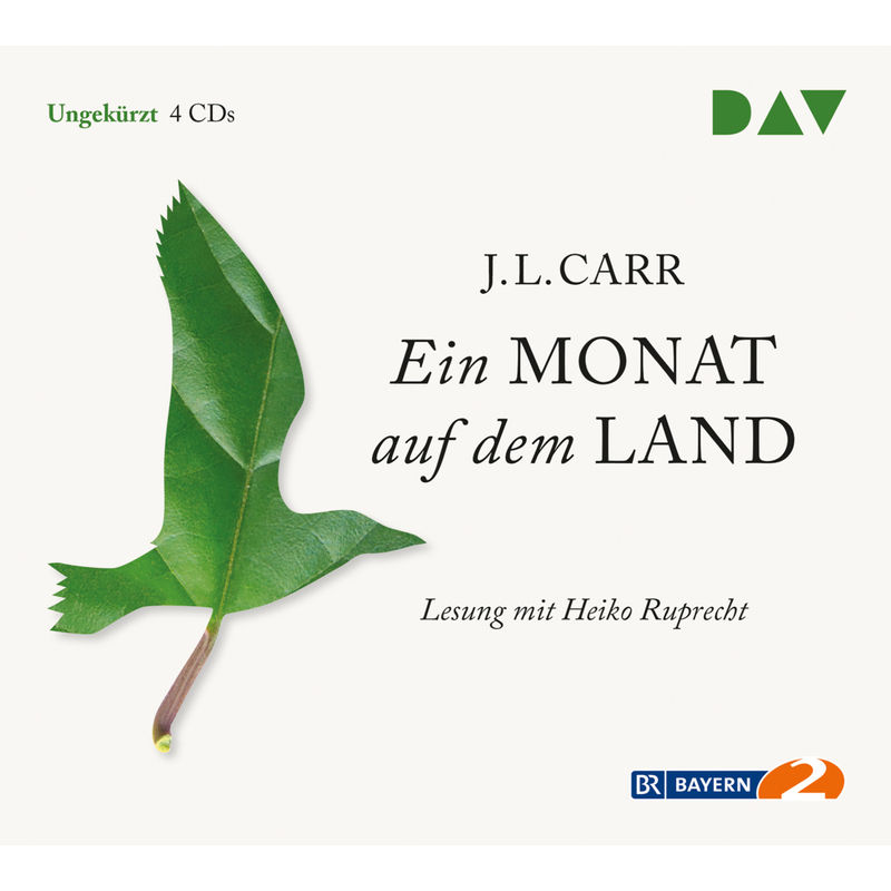 Ein Monat Auf Dem Land,4 Audio-Cds - J. L. Carr (Hörbuch) von Der Audio Verlag, DAV