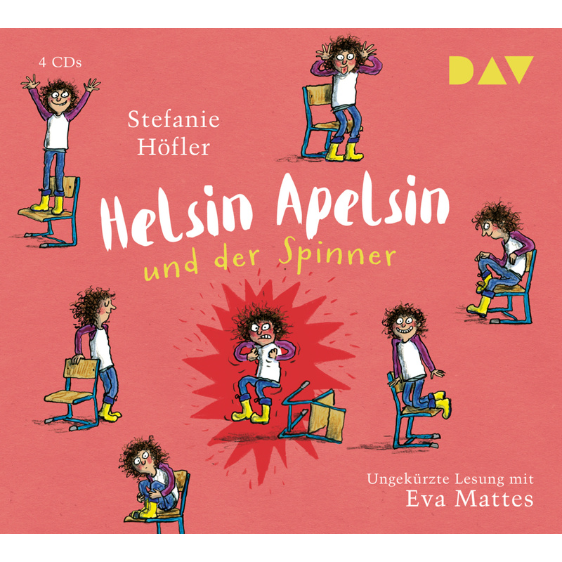 Helsin Apelsin Und Der Spinner,4 Audio-Cd - Stefanie Höfler (Hörbuch) von Der Audio Verlag, DAV