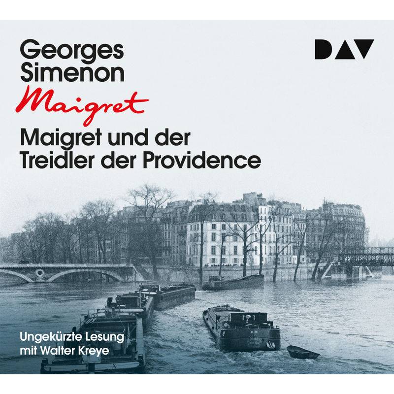 Kommissar Maigret - 4 - Maigret Und Der Treidler Der Providence - Georges Simenon (Hörbuch) von Der Audio Verlag, DAV