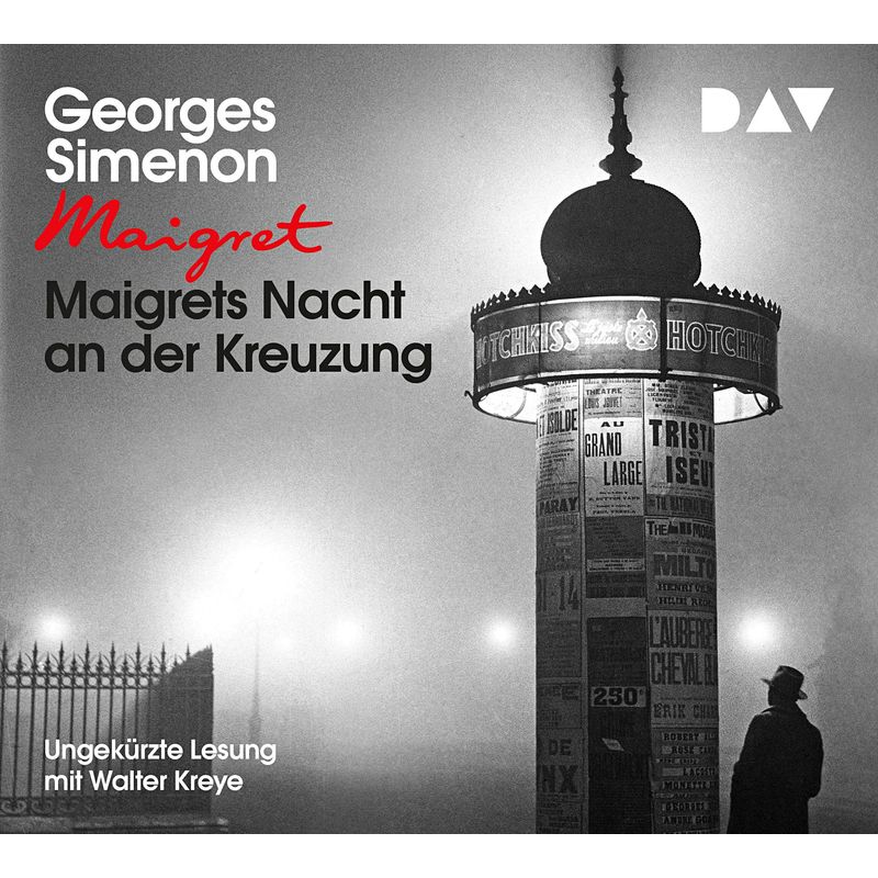 Kommissar Maigret - 7 - Maigrets Nacht An Der Kreuzung - Georges Simenon (Hörbuch) von Der Audio Verlag, DAV