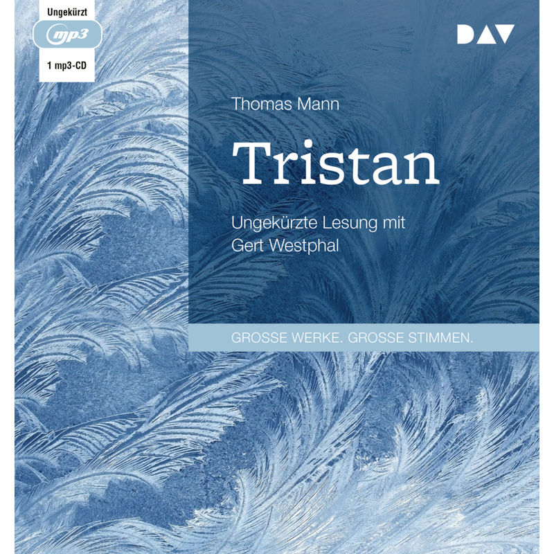 Tristan,1 Audio-Cd, 1 Mp3 - Thomas Mann (Hörbuch) von Der Audio Verlag, DAV