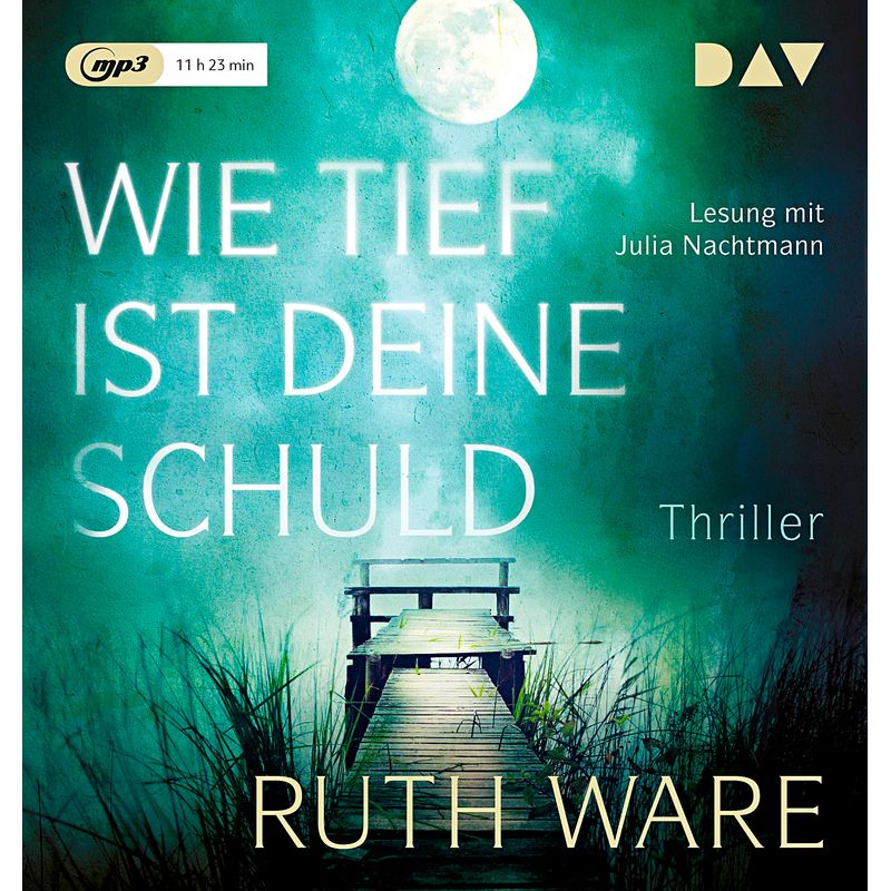 Wie Tief Ist Deine Schuld,1 Audio-Cd, 1 Mp3 - Ruth Ware (Hörbuch) von Der Audio Verlag, DAV