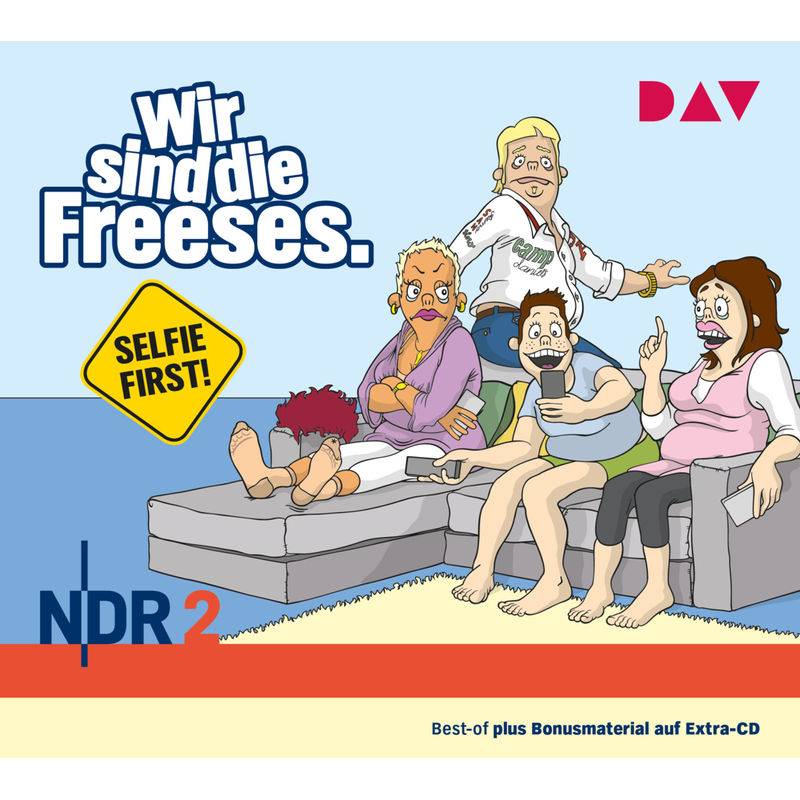 Wir Sind Die Freeses - Selfie First!,3 Audio-Cds - Andreas Altenburg (Hörbuch) von Der Audio Verlag, DAV