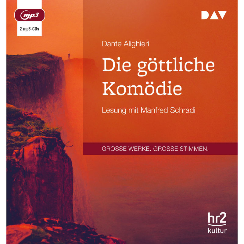 Die Göttliche Komödie,2 Audio-Cd, 2 Mp3 - Dante Alighieri (Hörbuch) von Der Audio Verlag, DAV