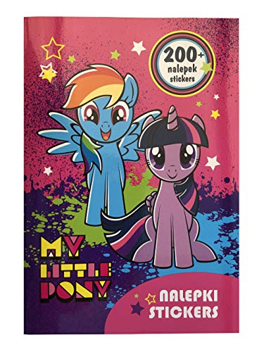 Derform My Little Pony Stickerheft Rätselheft 200 Aufkleber Mitgebsel Kindergeburtstag Sticker Stickerbgen von Derform