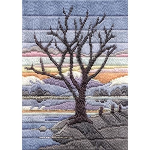 Bothy Threads Langstich-Set Jahreszeiten – Winterabend, 24x17cm, DW14MLS16, Zählmuster Bothy Threads Langstich-Set Jahreszeiten – Winterabend, 24x17cm, DW14MLS16, Zählmuster von Derwentwater Designs