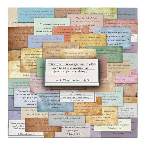 Derwrtup Bibelvers Aufkleber | Motivierende Aufkleber 50 Stück,Inspirierende Jesus Bibelsprüche Deko Für Jugendliche Trinkflaschen Laptops Handyhüllen Tagebücher Scrapbooks Derwrtup Bibelvers Aufkleber | Motivierende Aufkleber 50 Stück,Inspirierende Jesus Bibelsprüche Deko Für Jugendliche Trinkflaschen Laptops Handyhüllen Tagebücher Scrapbooks von Derwrtup