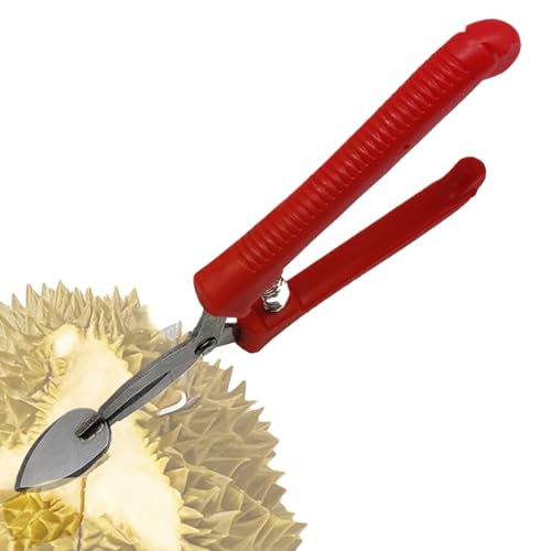 Derwrtup Durian Öffner Handwerkzeug - Edelstahl Schäler Klemme Für Durian | Praktisches Küchenwerkzeug Für Wohnheim Restaurant Und Haushalt von Derwrtup