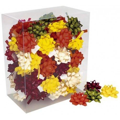 Fantasieschleifen, selbstklebend, 3,5 cm Durchmesser, Box mit 75 Stück Fantasieschleifen, selbstklebend, 3,5 cm Durchmesser, Box mit 75 Stück von Desconocido
