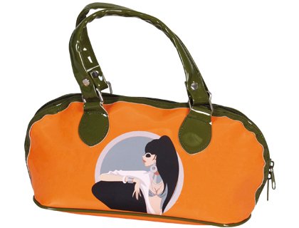 Handtasche Pinglet orange 2502 x 135 x 100 mm von Desconocido