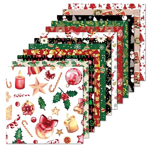 Desecraft 30,5 x 30,5 cm, traditionelles Weihnachts-Scrapbook, Karton, dekoratives Papier für Kartenherstellung, Tagebuch, Planer, Origami, Dekopage, dekoratives Frühlings-Scrapbook-Papier Desecraft 30,5 x 30,5 cm, traditionelles Weihnachts-Scrapbook, Karton, dekoratives Papier für Kartenherstellung, Tagebuch, Planer, Origami, Dekopage, dekoratives Frühlings-Scrapbook-Papier von Desecraft
