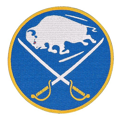 Buffalo Sabres bestickter Aufnäher NHL National Hockey League zum Aufnähen oder Aufbügeln für Blazer, Jacke, Tasche von Desert Cactus