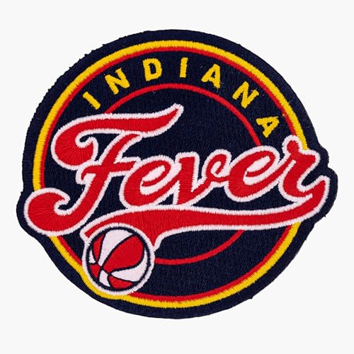 Desert Cactus Indiana Fever WNBA Patch – National Basketball Association bestickte Aufnäher zum Aufbügeln oder Aufnähen für Blazer, Jacken, Rucksäcke, Taschen, Hüte und taktische Ausrüstung von Desert Cactus