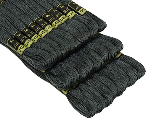 Anchor – Dunkelgrau (0401) – Desi Hawker – Set aus Baumwolle, 6-lagig, Garnknäuel, Kreuzstich, Stickerei, Strickgarn Anchor – Dunkelgrau (0401) – Desi Hawker – Set aus Baumwolle, 6-lagig, Garnknäuel, Kreuzstich, Stickerei, Strickgarn von Desi Hawker