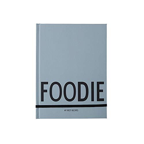 Design Letters Foodie Buch - Ein dekoratives Buch, Platz zum Einfügen von Bildern Ihrer gestalteten Mahlzeiten, unterteilt in sechs Abschnitte. Doppelte Klebebandpads sind enthalten von Design Letters