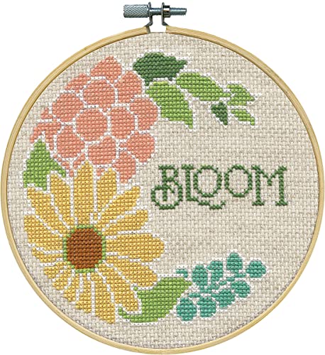 Design Works Crafts Bloom Kreuzstich-Set mit Reifen Design Works Crafts Bloom Kreuzstich-Set mit Reifen von Design Works