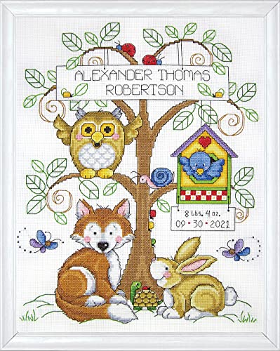 Design Works Crafts Kreuzstich Stickpackung Babys Wald, Zählmuster Design Works Crafts Kreuzstich Stickpackung Babys Wald, Zählmuster von Designworks Ink