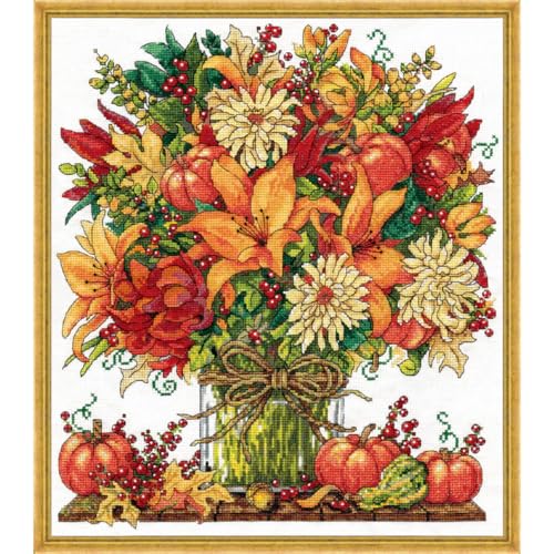 Design Works Crafts Kreuzstich Stickpackung Fabelhafter Herbst, Zählmuster Design Works Crafts Kreuzstich Stickpackung Fabelhafter Herbst, Zählmuster von Design Works