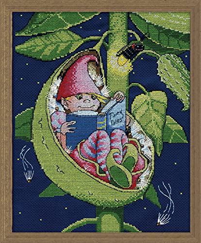Design Works Crafts Kreuzstich Stickpackung Gute-Nacht Elfe, Zählmuster Design Works Crafts Kreuzstich Stickpackung Gute-Nacht Elfe, Zählmuster von Design Works Crafts