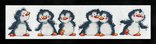 Design Works Crafts Kreuzstich Stickpackung Pinguine, Zählmuster von Design Works Crafts