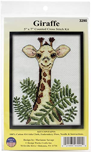 Kreuzstich Stickpackung Giraffe, Zählmuster Kreuzstich Stickpackung Giraffe, Zählmuster von Design Works Crafts